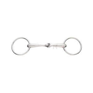 Snaffle-Bit-Solid-Stainless-Steel