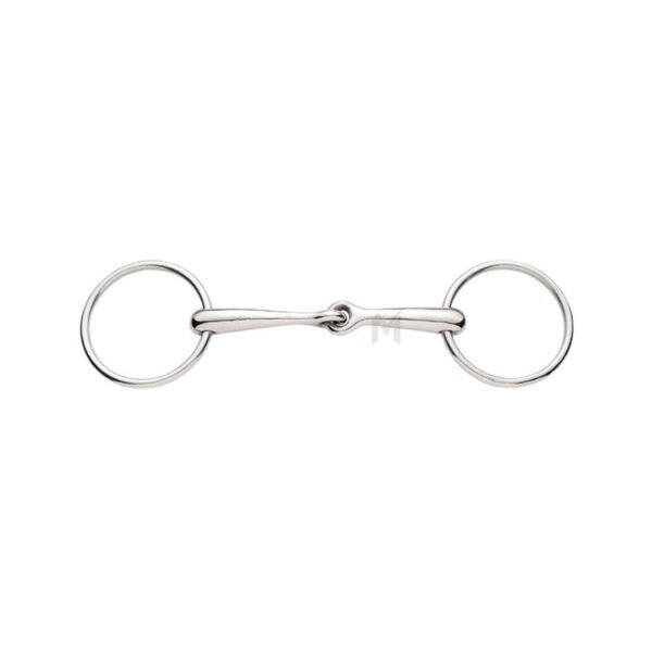 Snaffle-Bit-Solid-Stainless-Steel