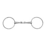 Thin Anatomic Large Rings Snaffle