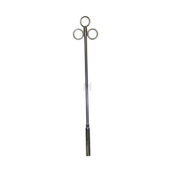 Balling Gun With Chrome Plated Head 18" by 1/2"