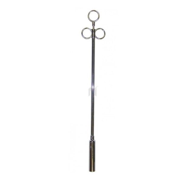 Balling Gun with Chrome Plated Head 18" by 5/8"