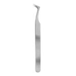 Angled Fine Grip Tweezer