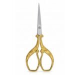 Gold Engraved Precision Embroidery Scissors