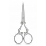 Ornate Stainless Precision Embroidery Scissors Symmetrical Grip