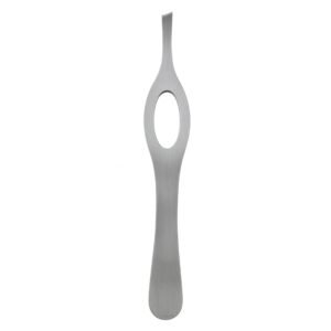 Slant Circle Grip Tweezer