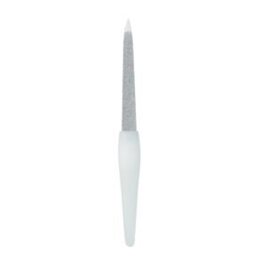 White Grip Precision Nail File