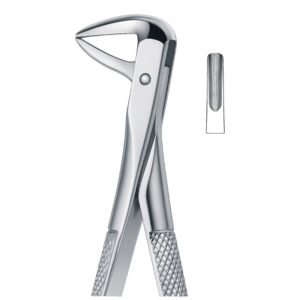 Concave Grip Stainless Dental Forceps