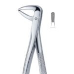 Cross Grip Serrated Dental Forceps