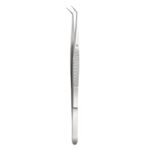 Curved Grip Cotton & Dressing Tweezers