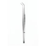 Curved Precision Grip Cotton & Dressing Tweezers