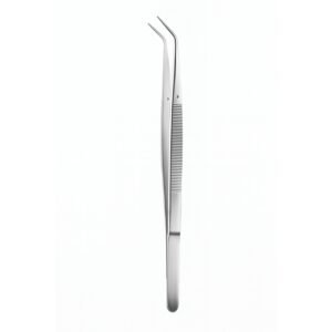 Curved Precision Grip Cotton & Dressing Tweezers