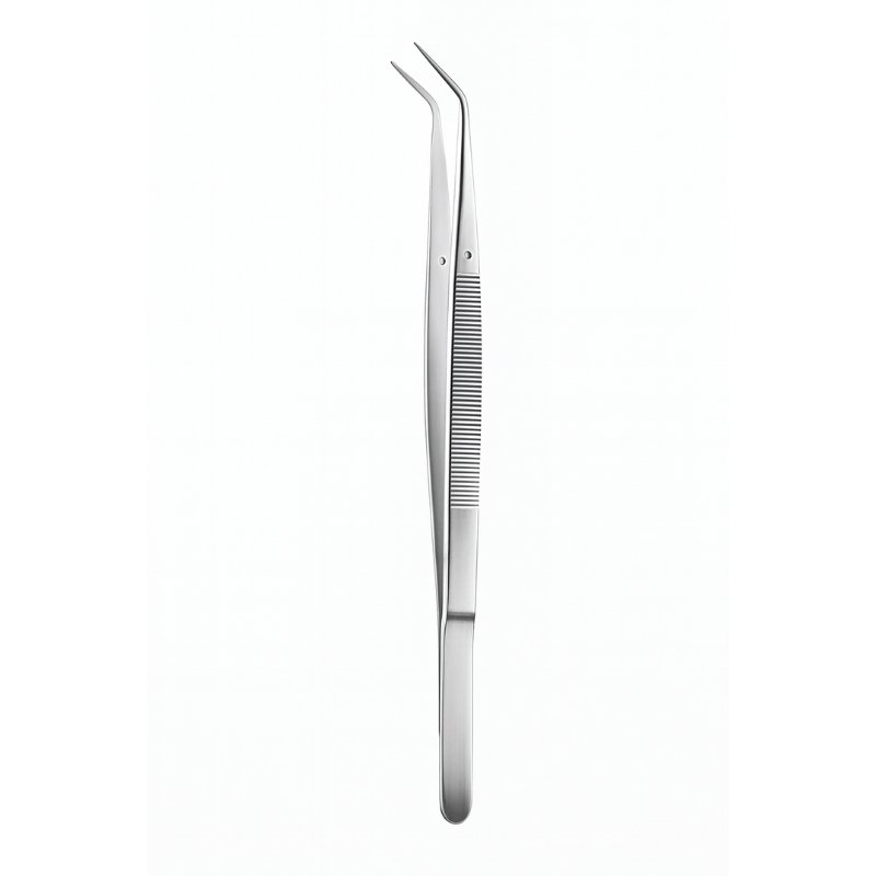 Curved Precision Grip Cotton & Dressing Tweezers Curved Precision Grip Cotton & Dressing Tweezers