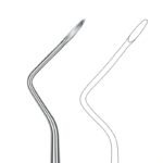 Curved Root Elevator Surgical Needle Tip