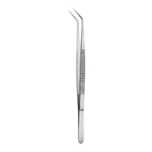 Curved Surgical Cotton & Dressing Tweezers