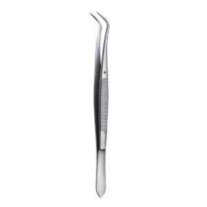 Curved Tip Surgical Cotton & Dressing Tweezers
