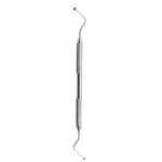 Double Ended Ball Tip Angled Bone Curette