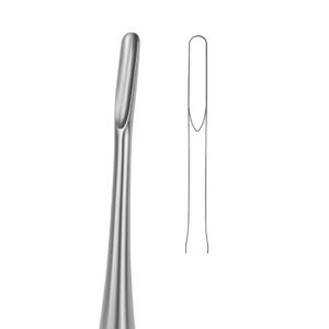 Elongated Rounded Root Elevator