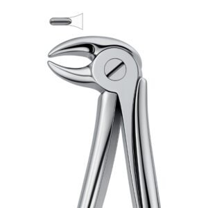 Premolar Curve Grip Dental Forceps