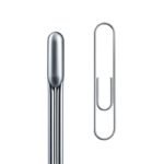 Rounded Tip Root Elevator with Cylindrical Handle