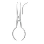 Rubber Dam Clamp Forceps with Curved Nozzle