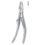 Serrata Cross Dental Forceps