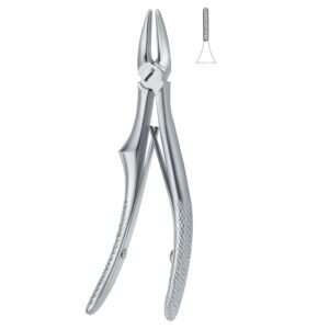 Serrata Cross Dental Forceps