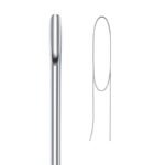 Threaded Eye-Tip Root Elevator with Ergonomic Handle