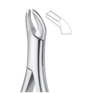 Upper Molar Contour Grip Dental Forceps