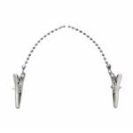 Alligator Clip Ball Chain