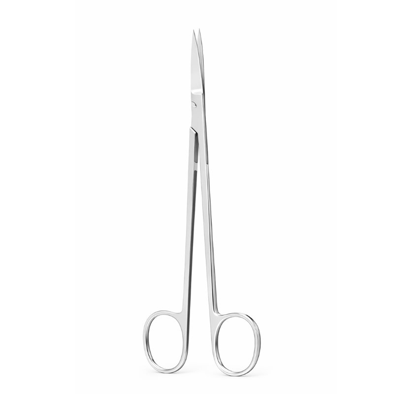 Angled Gold Gum Scissors Angled Gold Gum Scissors