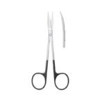 Black Handle Gum Scissors