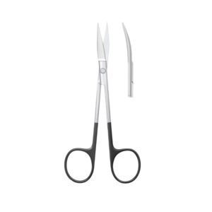 Black Handle Gum Scissors