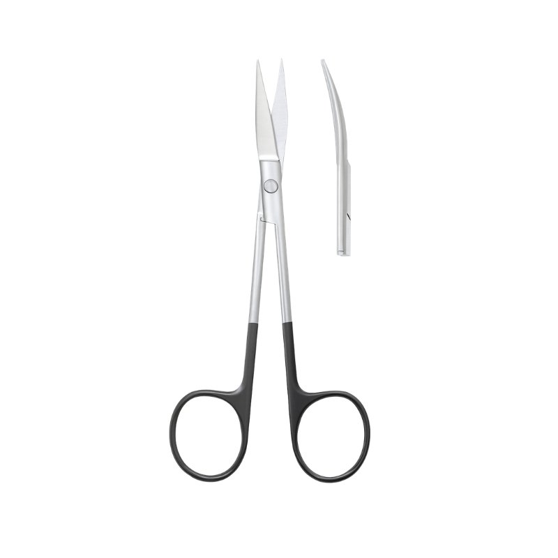 Black Handle Gum Scissors Black Handle Gum Scissors