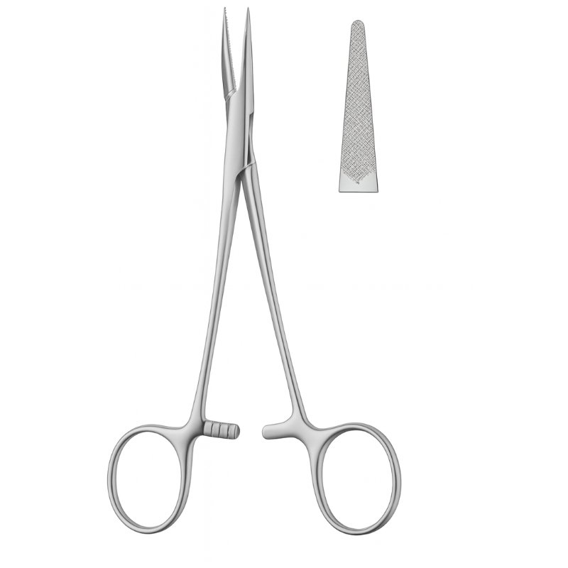 Cross‑Hatched Needle Holder Cross‑Hatched Needle Holder