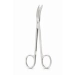 Curved Blade Surgical Scissors
