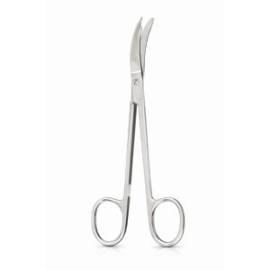Curved Blade Surgical Scissors