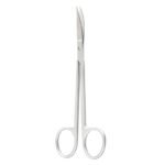 Curved Edge Gum Scissors
