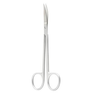 Curved Edge Gum Scissors