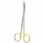 Curved Gold Gum Scissors