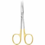 Gold Curved Gum Scissors