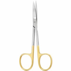 Gold Curved Gum Scissors