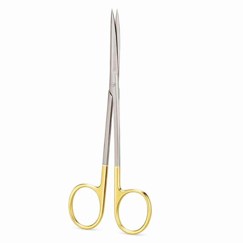 Gold Ring Straight Scissors Gold Ring Straight Scissors