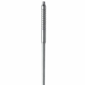 Ridged Grip Steel Straw
