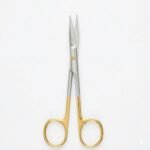 Straight Gold Gum Scissors