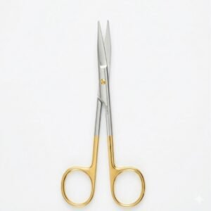 Straight Gold Gum Scissors