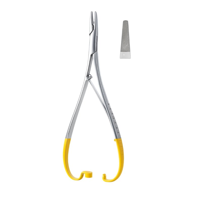 Tungsten Carbide Cross‑Hatched Needle Holder