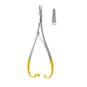 Tungsten Carbide Cross‑Textured Needle Holder