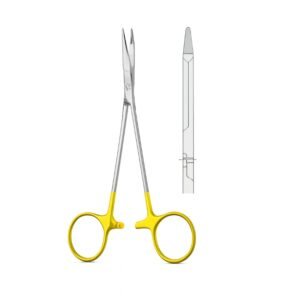 Tungsten Carbide Curved Surgical Needle Holder