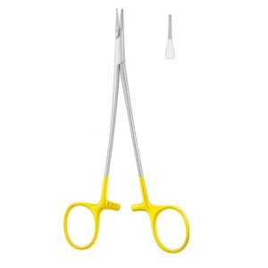 Tungsten Carbide Short Jaw Needle Holder