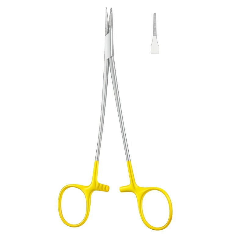 Tungsten Carbide Textured Needle Holder